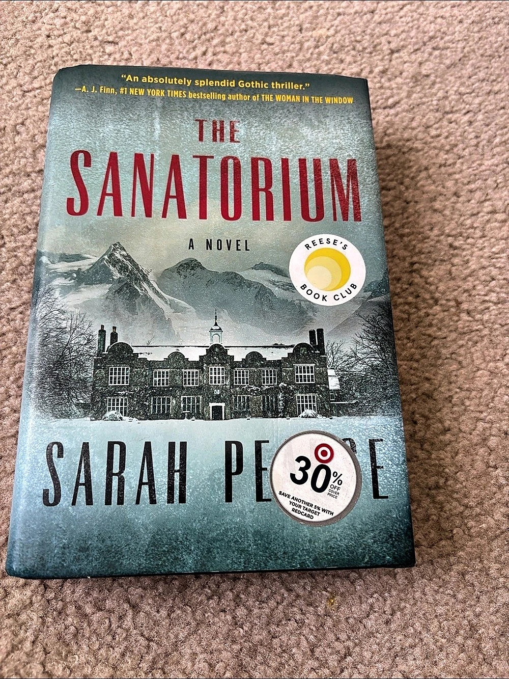 Penguin Books The Sanatorium Novel Book Blue Hardcover